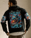 Maxcorners Born To Explore Destined To Be Wild Bigfoot Halloween All Over Print LM2101