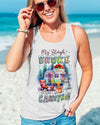 Maxcorners My Sleigh Broke Camping Christmas All Over Print LM2101