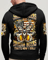 Maxcorners Shooting Deers And Drinking Beers All Over Print LM1601