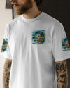 Maxcorners Not All Who Wander Are Lost Beach Compass All Over Print LM2101