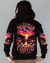 Maxcorners Making Memories One Campfire At A Time Flamingo All Over Print LM2101