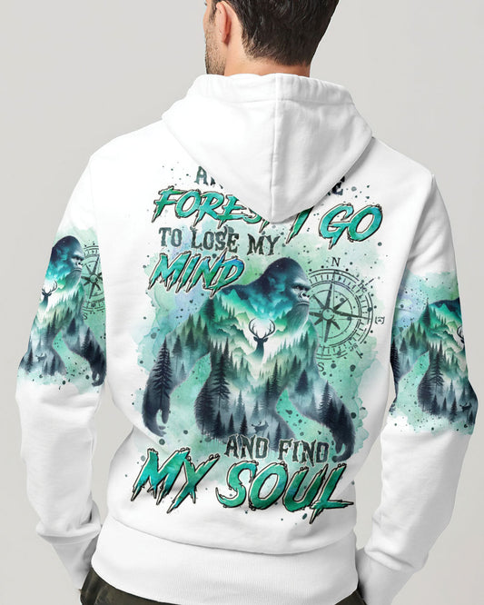 Maxcorners And Into The Forest I Go Bigfoot All Over Print LM2101