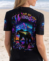 Maxcorners Not All Who Wander Are Lost Bear Colorful All Over Print LM2101