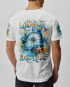 Maxcorners Not All Who Wander Are Lost Compass All Over Print LM2101