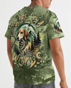 Maxcorners Raise 'Em In The Woods Deer Hunting Foxhound Dog All Over Print LM1601