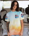 Maxcorners Smell The Sea Feel The Breeze Compass All Over Print LM2101