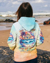 Maxcorners Smell The Sea Feel The Breeze Compass All Over Print LM2101