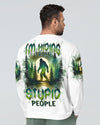 Maxcorners I'm Hiding From Stupid People Bigfoot All Over Print LM2101