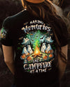 Maxcorners Making Memories One Campfire At A Time Boos Halloween All Over Print LM2101