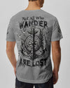 Maxcorners Not All Who Wander Are Lost Anchor Compass All Over Print LM1501