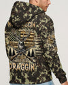 Maxcorners No Bragging Until You're Dragging Deer Hunting All Over Print LM1601