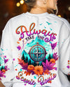 Maxcorners Always Take The Scenic Route Compass All Over Print LM2101