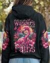 Maxcorners Only One Who Wanders Finds New Paths Flamingo Compass All Over Print LM2101