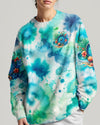 Maxcorners Not All Who Wander Are Lost Tie Dye All Over Print LM2101
