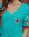 Maxcorners Wild Beautiful And Free Seahorse All Over Print LM2101