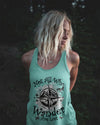 Maxcorners Not All Who Wander Are Lost Compass All Over Print LM2101