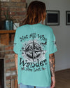 Maxcorners Not All Who Wander Are Lost Compass All Over Print LM2101