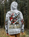 Maxcorners He's Hunting Ducks Santa Christmas All Over Print LM1601