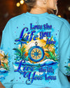 Maxcorners Love The Life You Live Compass All Over Print LM2101