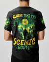 Maxcorners Always Take The Scenic Route Bigfoot All Over Print LM1601