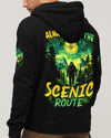Maxcorners Always Take The Scenic Route Bigfoot All Over Print LM1601