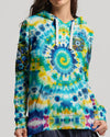Maxcorners Not All Who Wander Are Lost Compass Tie Dye All Over Print LM2101