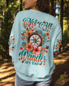 Maxcorners Not All Who Wander Are Lost Compass All Over Print LM1501