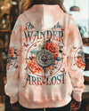Maxcorners Not All Who Wander Are Lost Compass All Over Print LM2101