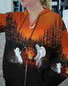 Maxcorners Making Memories One Campfire At A Time Halloween All Over Print LM2101