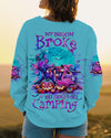 Maxcorners My Broom Broke So Now Flamingo Halloween Camping All Over Print LM2101
