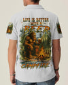 Maxcorners Life Is Better With A Beer And A Campfire Bigfoot All Over Print LM1601
