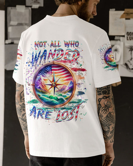 Maxcorners Not All Who Wander Are Lost All Over Print LM2101