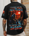 Maxcorners The Closer I Get To Nature Bigfoot Fishing All Over Print LM1601