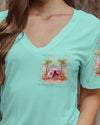Maxcorners Smell The Sea Feel The Breeze Camping All Over Print LM2101