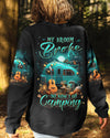 Maxcorners My Broom Broke So Now Halloween Camping All Over Print LM2101