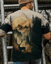 Maxcorners Deer Forest All Over Print LM1601