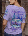 Maxcorners Camping Is My Happy Place Christmas All Over Print LM2101