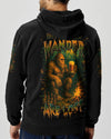 Maxcorners Not All Who Wander Are Lost Bigfoot Compass All Over Print LM1601