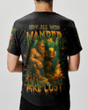 Maxcorners Not All Who Wander Are Lost Bigfoot Compass All Over Print LM1601