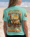 Maxcorners It's Always Happy Hour When I'm Camping All Over Print LM2101