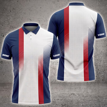 Maxcorners AeroLine Pro 3D Golf Personalized Name Polo Shirts
