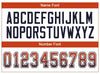 Maxcorners Custom Orange Navy-White Drift Fashion Classic Football Jersey LM2605