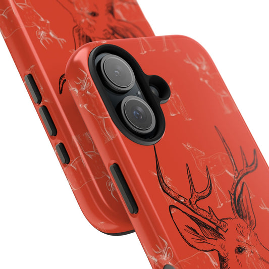 Maxcorners Whitetail Deer Pattern 3D Phone Case LM0812