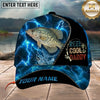 Maxcorners Reel Cool Daddy Lightning Customized Name Fishing Cap