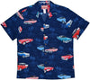 Maxcorners Cool Island Vintage Car Ride Men's Hawaiian Shirt