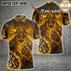 Maxcorners Darts Charging Minotaur Lightning Design Multiple Options Personalized Name, Team Name 3D Shirt