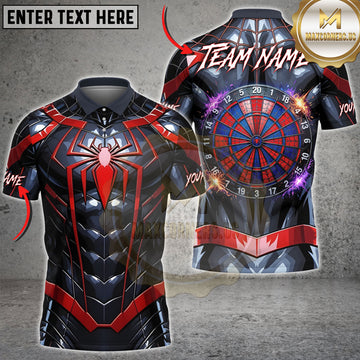 Maxcorners Web Hero Dartboard Multi Options Personalized Name, Team Name 3D Shirts