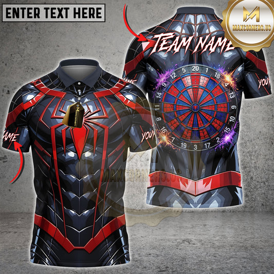 Maxcorners Web Hero Dartboard Multi Options Personalized Name, Team Name 3D Shirts