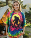 Maxcorners Bigfoot In The Forest Pink Purple Swirl All Over Print LM1601