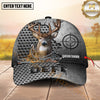 Maxcorners Hunting Metal Camo Personalized Name 3D Cap